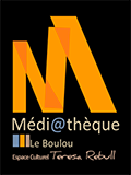 logo mediatheque le Boulou